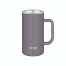 サーモス 真空断熱ジョッキ 720ml JDK-722C GY 【直送品】 返品・キャンセル・他商品と同時購入は不可