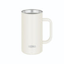 サーモス 真空断熱ジョッキ 720ml JDK-722C WH 【直送品】 返品・キャンセル・他商品と同時購入は不可