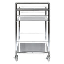 DS07 ステンレス天板キッチンワゴン（大） メーカー直送 ▼返品・キャンセル不可【他商品との同時購入不可】