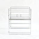 2328 ダブルフレームトースターラック45 1段 メーカー直送 ▼返品・キャンセル不可【他商品との同時購入不可】