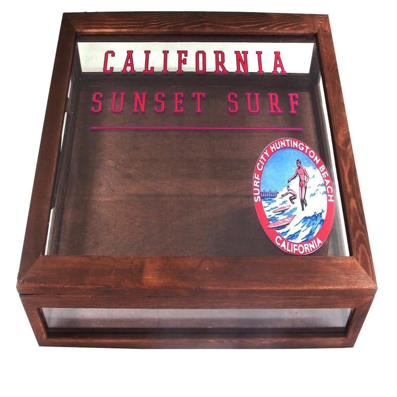 ウッドコレクションケース SUNSET SURF メーカー直送 ▼返品・キャンセル不可【他商品との同時購入不可】