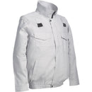 COOLING BLASTハーネス対応服地 シルバーグレー 4L 【直送品】 返品・キャンセル・他商品と同時購入は不可