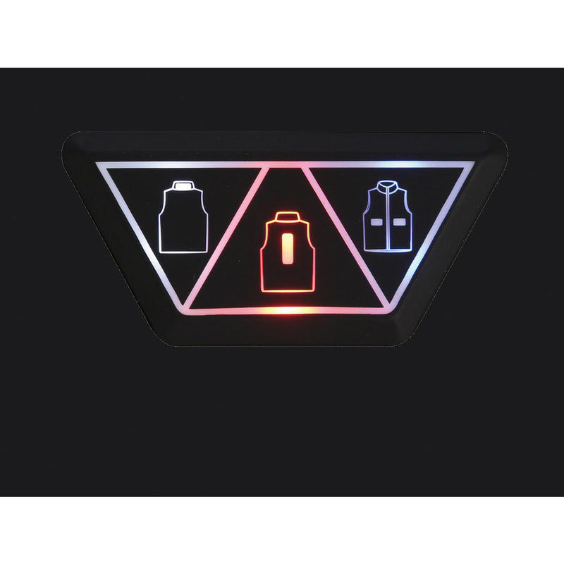 リンクサス 速暖ヒートベストEX SET ホワイト L メーカー直送 ▼返品・キャンセル不可【他商品との同時購入不可】