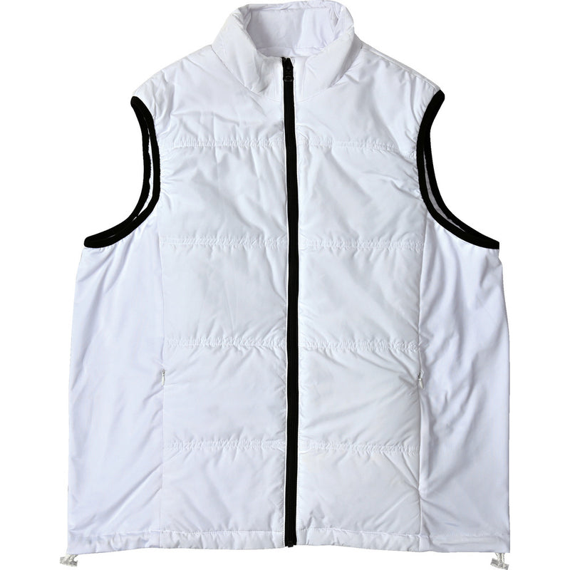 リンクサス 速暖ヒートベストEX 服地 ホワイト M メーカー直送 ▼返品・キャンセル不可【他商品との同時購入不可】