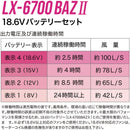 COOLING BLAST PRO 18.6Vバッテリーセット 【直送品】 返品・キャンセル・他商品と同時購入は不可