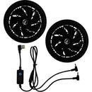 COOLING BLAST モバイルバッテリー専用ファンセット メーカー直送 ▼返品・キャンセル不可【他商品との同時購入不可】