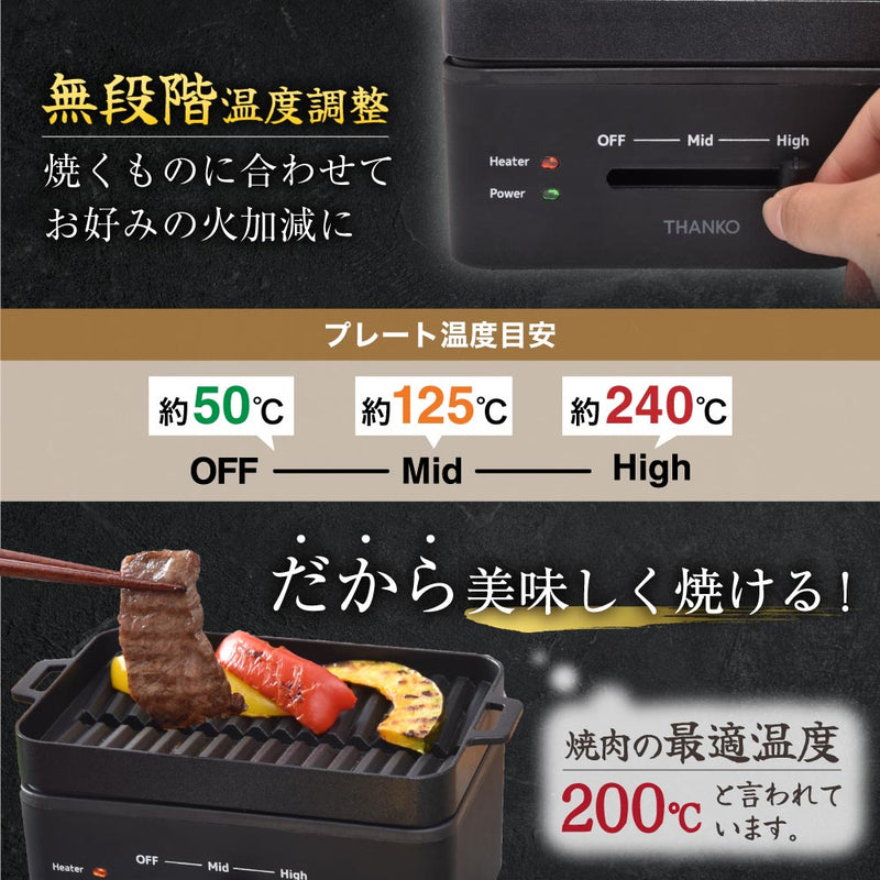 卓上おひとりさま焼き肉「ソログリル」 YAKUNKSBK メーカー直送 ▼返品・キャンセル不可【他商品との同時購入不可】