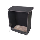 消臭マット付き6面大型パネルヒーター PNLH25HBK メーカー直送▼返品・キャンセル不可【他商品との同時購入不可】