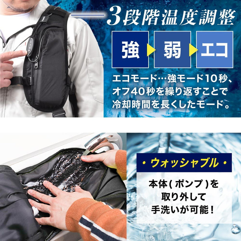 冷水が全身を循環「全身水冷スーツ」 WATTNGCBK メーカー直送 ▼返品・キャンセル不可【他商品との同時購入不可】