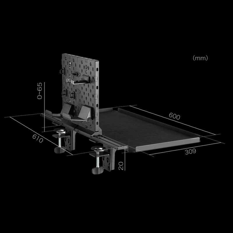 デスクEXスライドパネル SLPERAHBK メーカー直送 ▼返品・キャンセル不可【他商品との同時購入不可】