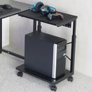 7段階昇降CPUワゴン ブラック PCCATPLBK メーカー直送 ▼返品・キャンセル不可【他商品との同時購入不可】