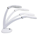 30LEDスタンドルーペ LEST24CWH メーカー直送▼返品・キャンセル不可【他商品との同時購入不可】