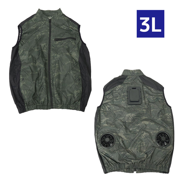 圧倒的に冷える 冷蔵服4 3L TKCV25SGR3L メーカー直送 ▼返品・キャンセル不可【他商品との同時購入不可】