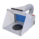 LEDライト付パワフルファン塗装ブース TBTN25HGY メーカー直送▼返品・キャンセル不可【他商品との同時購入不可】