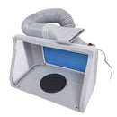 LEDライト付パワフルファン塗装ブースDX TBTD25HGY メーカー直送▼返品・キャンセル不可【他商品との同時購入不可】