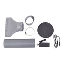 LEDライト付パワフルファン塗装ブースDX TBTD25HGY メーカー直送▼返品・キャンセル不可【他商品との同時購入不可】