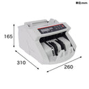 電動オート紙幣カウンター SHEC25SWH メーカー直送▼返品・キャンセル不可【他商品との同時購入不可】