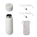 電気で沸かせて保温「ボトルケトル」ホワイト KGBD25HWH メーカー直送▼返品・キャンセル不可【他商品との同時購入不可】