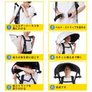 ハンズフリー背負える日傘(ホワイト) SNTH25CWH メーカー直送▼返品・キャンセル不可【他商品との同時購入不可】