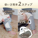 空気圧でふくらはぎスッキリ「エアぎゅっと」 PCRX25CGY メーカー直送▼返品・キャンセル不可【他商品との同時購入不可】