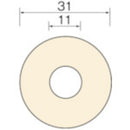 SA3103 Minimo フェルトディスク φ31 （20枚入） 【直送品】 返品・キャンセル・他商品と同時購入は不可