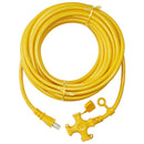 ソフト延長コード 20m KM07-20黄色 メーカー直送 ▼返品・キャンセル不可【他商品との同時購入不可】