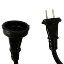 防雨コード 15A×10m KRW14-10 黒 メーカー直送 ▼返品・キャンセル不可【他商品との同時購入不可】