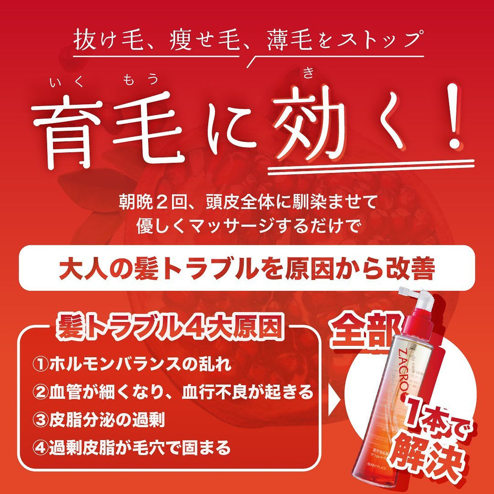 医薬部外品】サニープレイス 薬用育毛剤 ザクローペリ 120ml