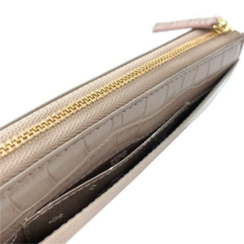 スヌーピーLC クロコ マチ付LF束入 ベージュ SN0106 メーカー直送 ▼返品・キャンセル不可【他商品との同時購入不可】