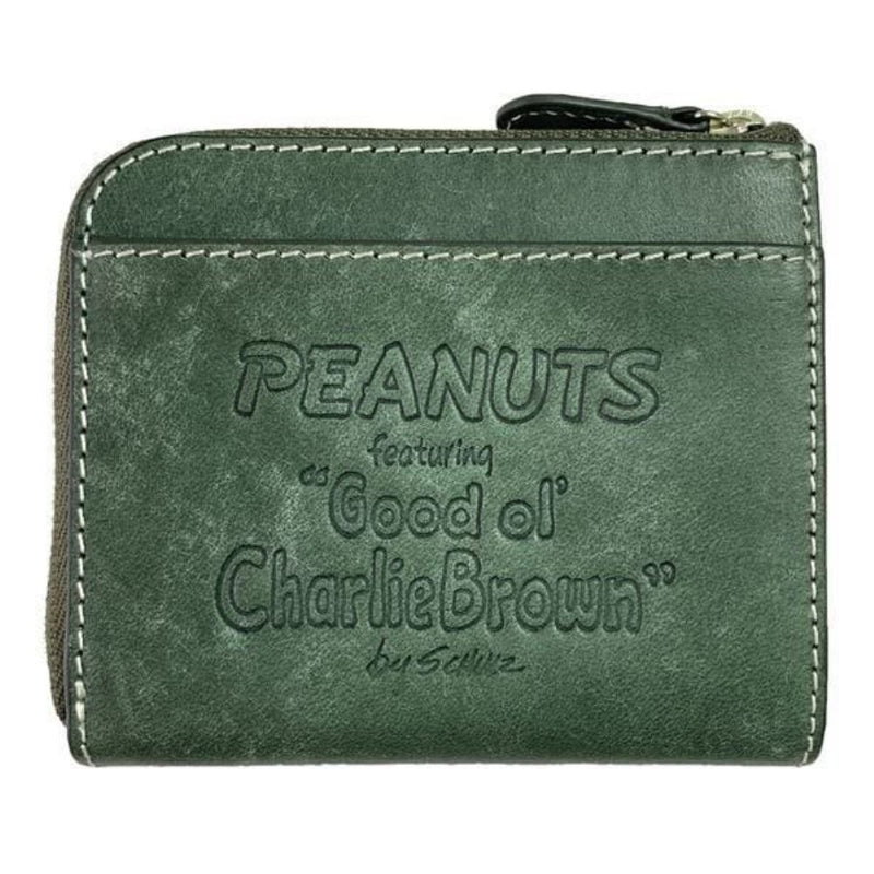 スヌーピーLC カウボーイ L型C札入れ グリーン SN0117 メーカー直送 ▼返品・キャンセル不可【他商品との同時購入不可】