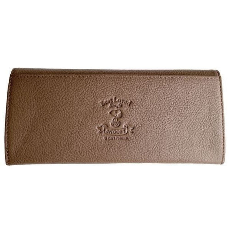 スヌーピーLC P ギャルソン長財布 ブラウン SN0120 メーカー直送 ▼返品・キャンセル不可【他商品との同時購入不可】