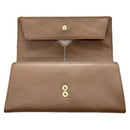 スヌーピーLC P ギャルソン長財布 ブラウン SN0120 メーカー直送 ▼返品・キャンセル不可【他商品との同時購入不可】