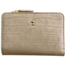 スヌーピーLC クロコ スリム二つ折 ベージュ SN0125 メーカー直送 ▼返品・キャンセル不可【他商品との同時購入不可】