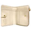 スヌーピーLC クロコ スリム二つ折 ベージュ SN0125 メーカー直送 ▼返品・キャンセル不可【他商品との同時購入不可】