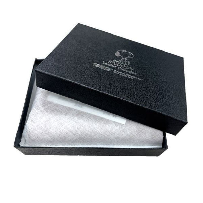 スヌーピーLC クロコ スリム二つ折 ベージュ SN0125 メーカー直送 ▼返品・キャンセル不可【他商品との同時購入不可】