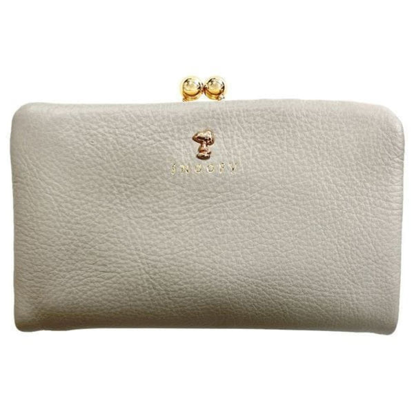 スヌーピーLC SP ガマ口二折 グレージュ SN0072 メーカー直送 ▼返品・キャンセル不可【他商品との同時購入不可】