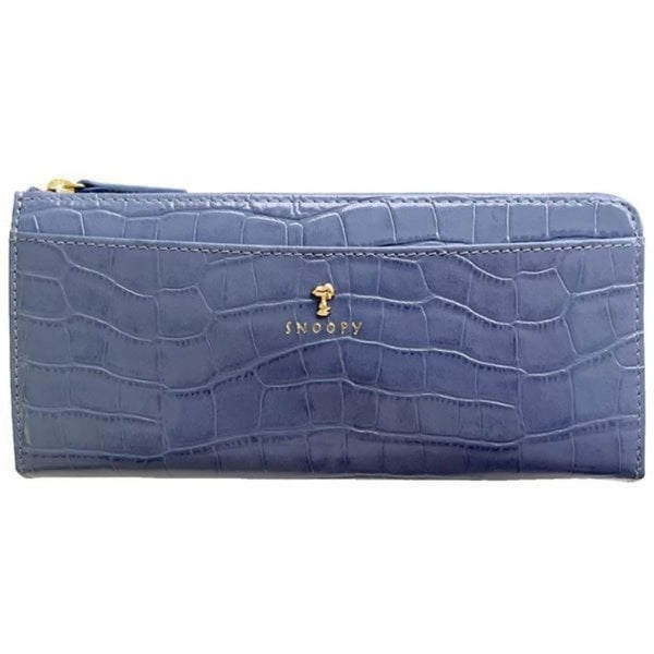 スヌーピーLC クロコ マチ付LF束入 ブルーベリ SN0106 メーカー直送 ▼返品・キャンセル不可【他商品との同時購入不可】