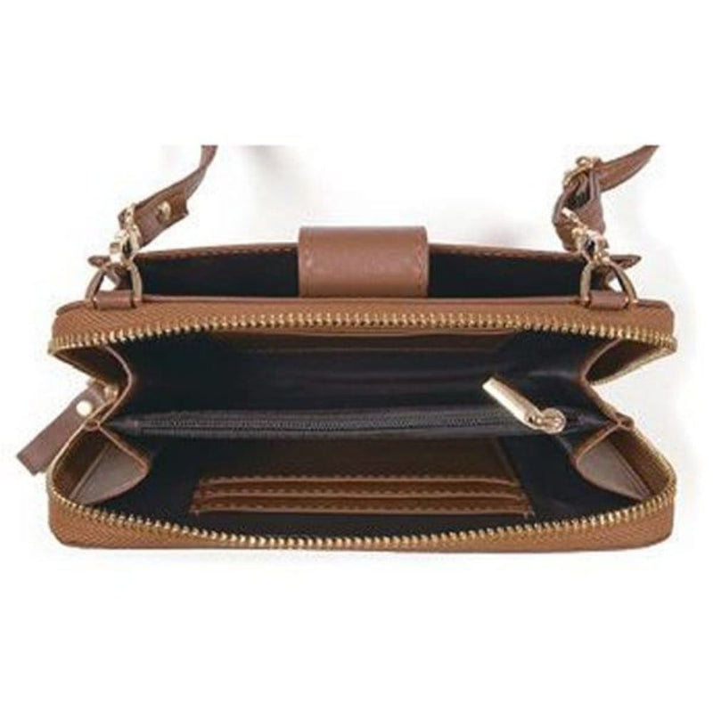 スヌーピーLC  財布機能付スマホショルダー 牛革 SN0156 メーカー直送 ▼返品・キャンセル不可【他商品との同時購入不可】