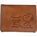 スヌーピーLC チェック 二つ折財布 牛革 CA SN0162 メーカー直送 ▼返品・キャンセル不可【他商品との同時購入不可】