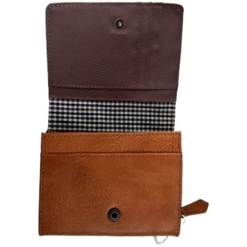 スヌーピーLC チェック 二つ折財布 牛革 CA SN0162 メーカー直送 ▼返品・キャンセル不可【他商品との同時購入不可】