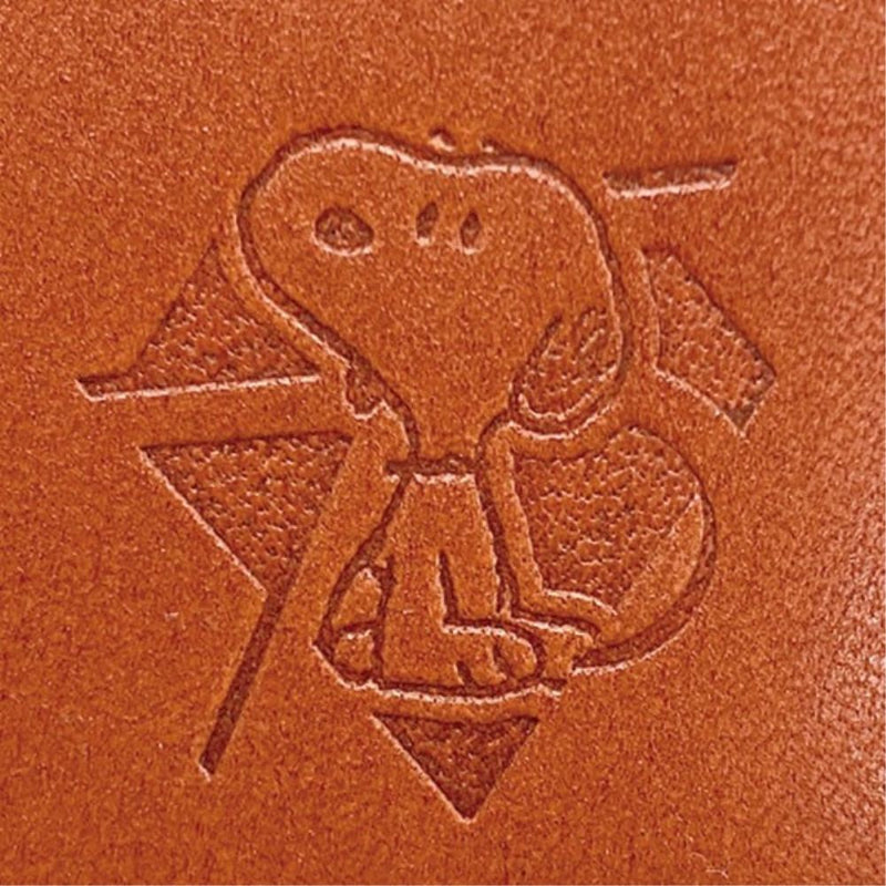 スヌーピーLC 栃木レザー 75パスケース OR SN0174 メーカー直送 ▼返品・キャンセル不可【他商品との同時購入不可】