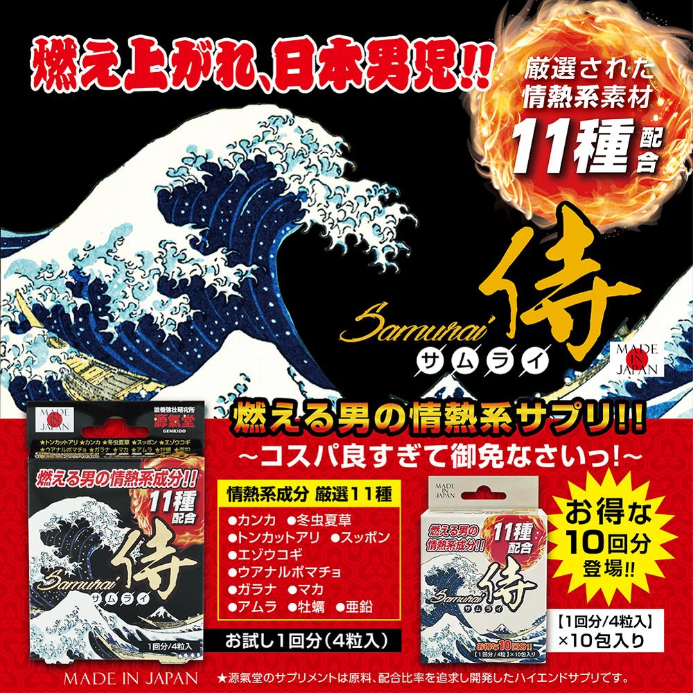 ◇ライフサポート 侍 4粒（1回分）