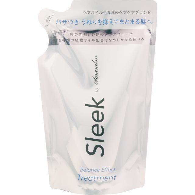 アクアノアSleek（スリーク）Byサラサロン バランスエフェクト トリートメント詰め替340ml