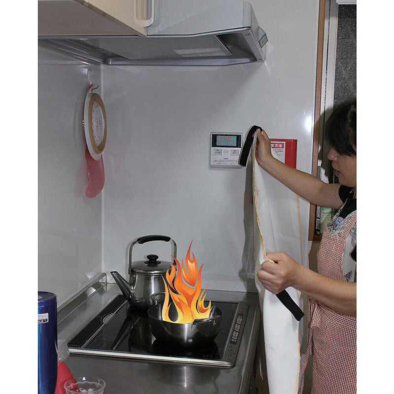 ZETEX ファイヤーブランケット 120×120cm メーカー直送 ▼返品・キャンセル不可【他商品との同時購入不可】