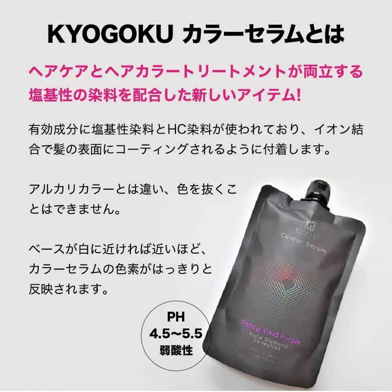 KYOGOKU 彩色精华液 艳紫 200g