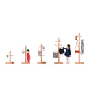ホップル ハンガーラック GENKI-METER ゲンキメーター ナチュラル 【直送品】返品・キャンセル・他商品と同時購入不可