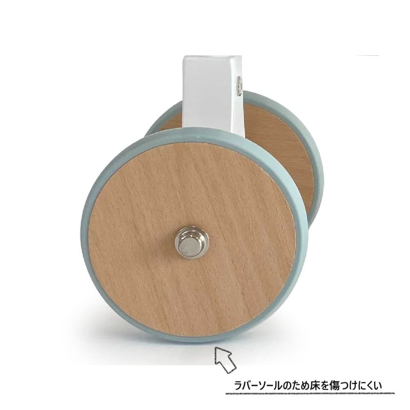 ホップル 木のおもちゃ ファーストウッディバイク シーグリーン 【直送