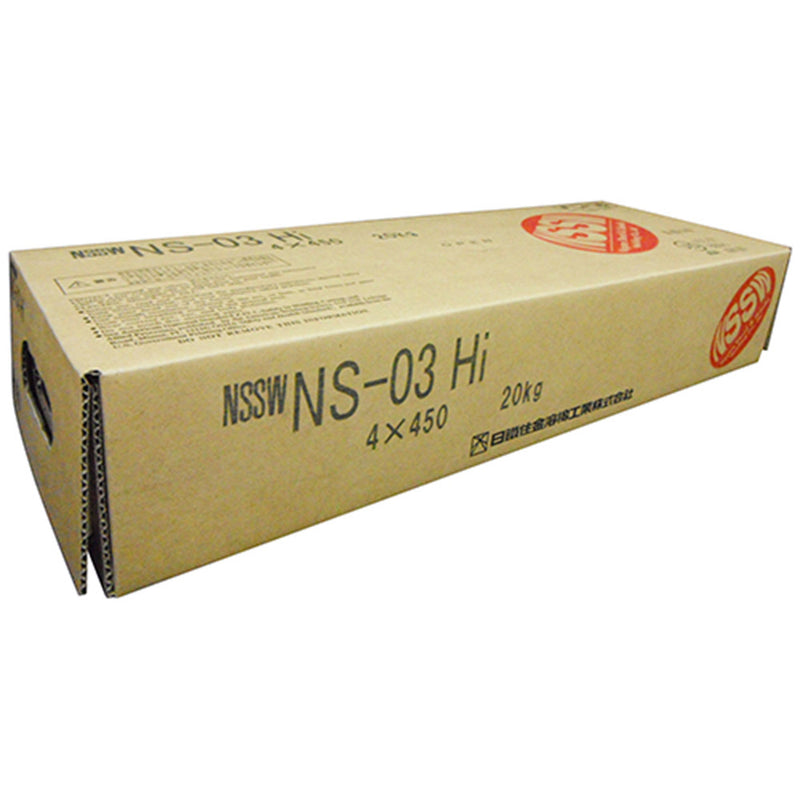 軟鋼用溶接棒 NS-03Hi 4.0x5kg メーカー直送 ▼返品・キャンセル不可【他商品との同時購入不可】