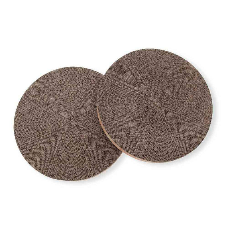 バリバリボウルXL 交換用つめとぎ 2個パック ライトブラウン メーカー直送▼返品・キャンセル不可【他商品との同時購入不可】