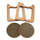 バリバリボウルタワー ライトブラウン メーカー直送▼返品・キャンセル不可【他商品との同時購入不可】